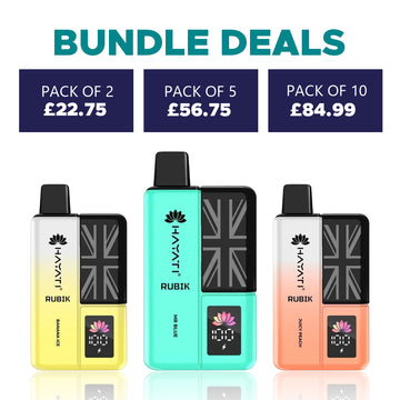 Hayati Rubik 7000 Puffs Prefilled Pod Vape Kit - Starting From £8.50